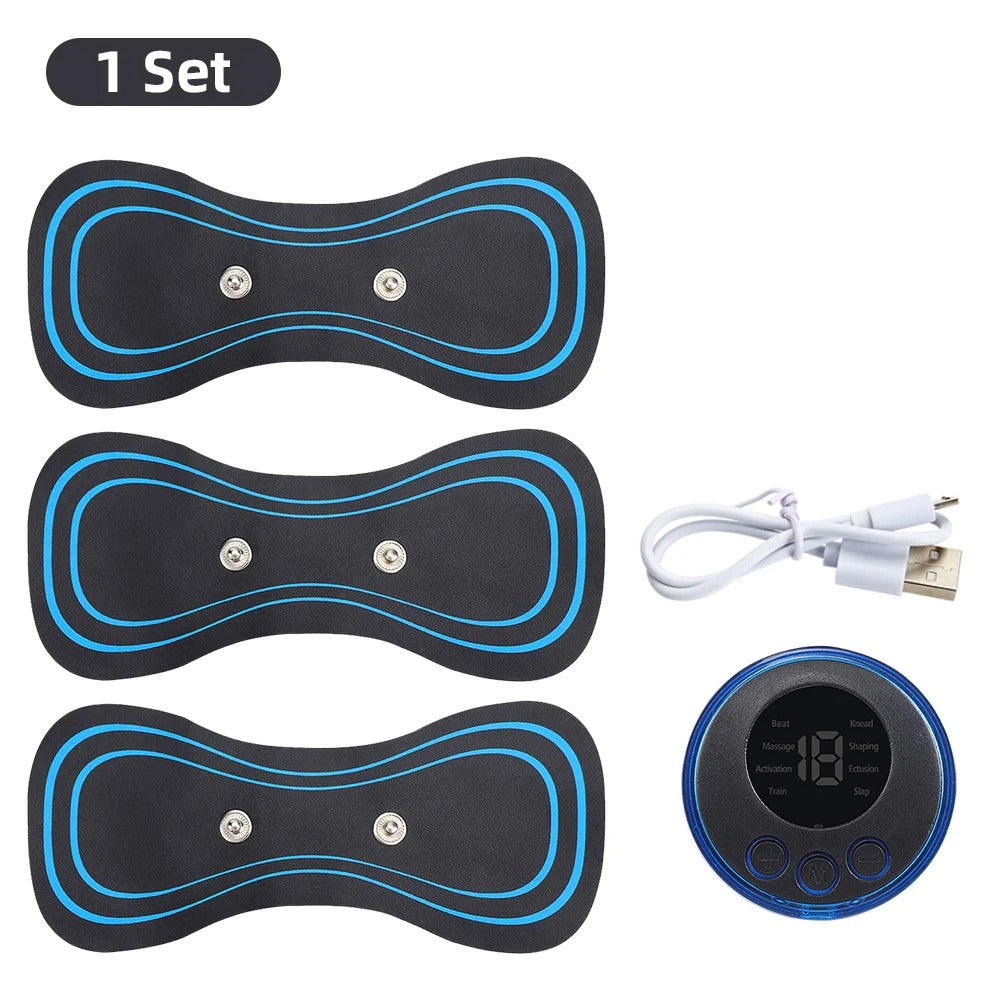Massageador Cervical EMS Elétrico para Pescoço com Estimulação Muscular