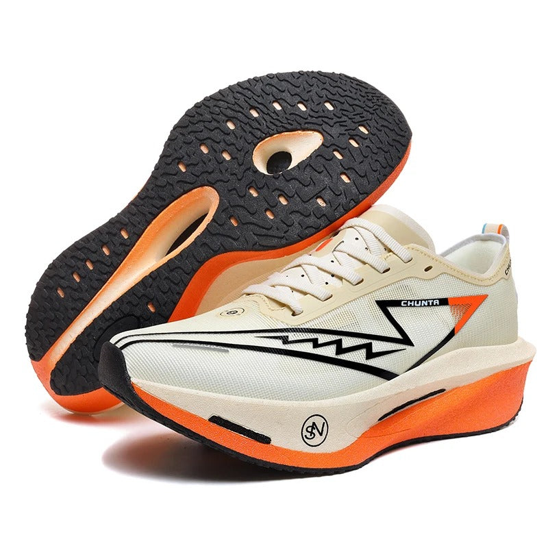 Tênis de Corrida com Placa de Carbono para Maratona Ultra Leve Masculino
