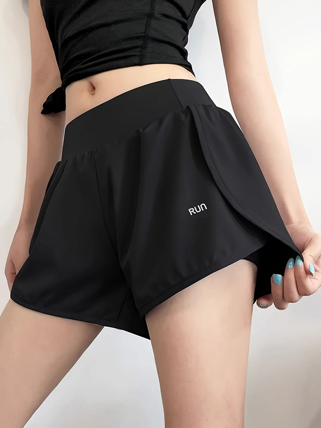 Short Feminino Esportivo Antiatrito para Corrida, Academia e Treinos Fitness