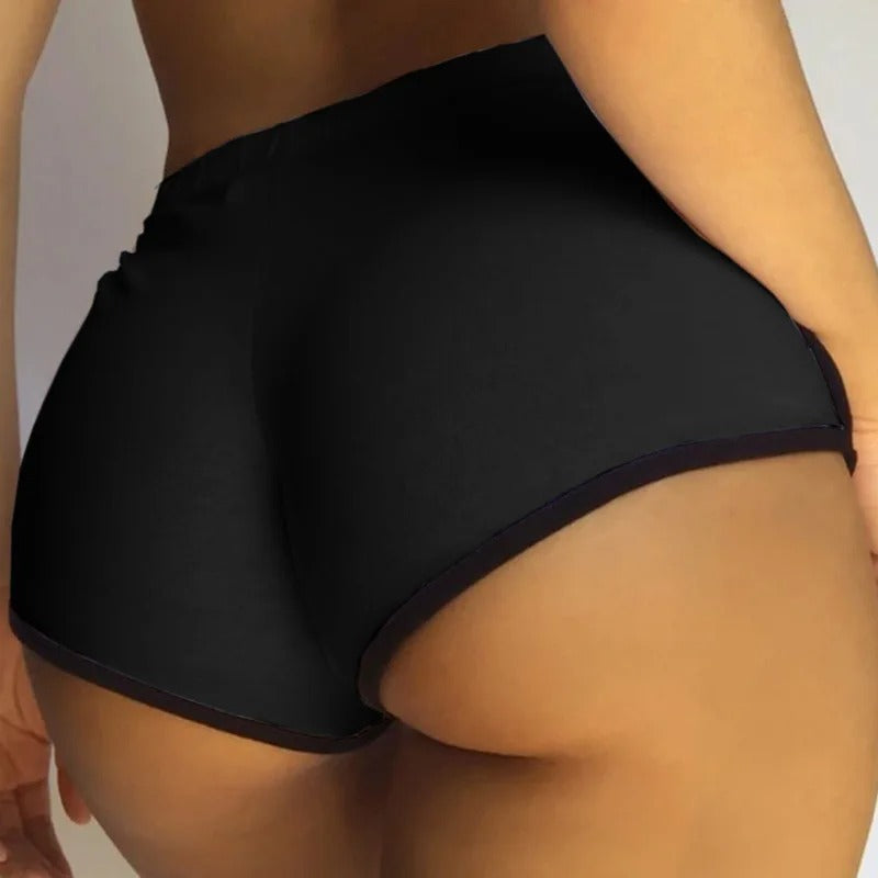 Short Feminino Fitness Modelador de Alta Elasticidade para Academia, Corrida e Treinos