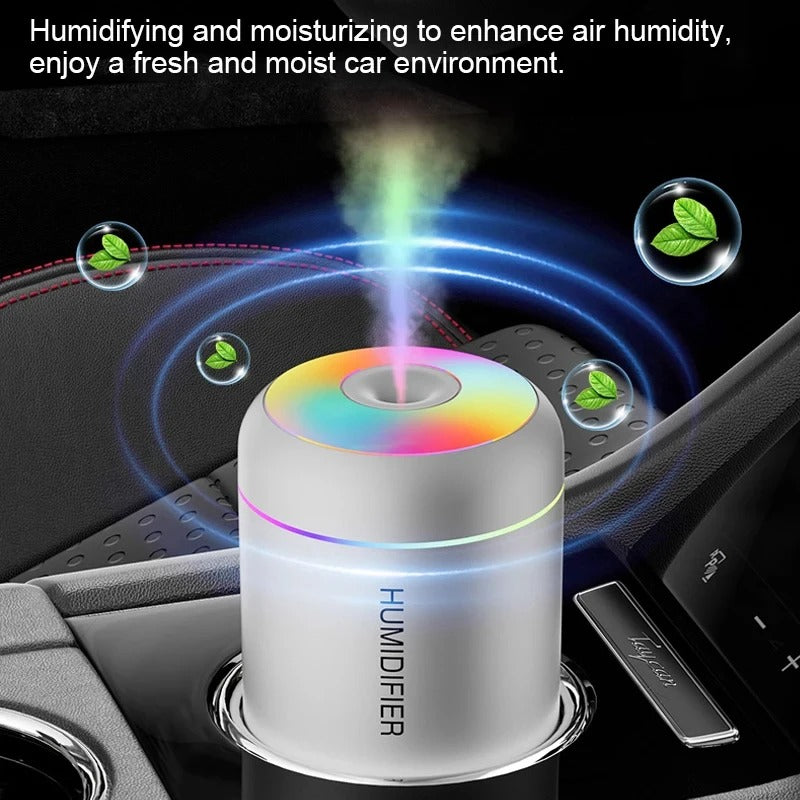 Mini Umidificador de Ar USB com Difusor de Aromas e Luz LED HOMEFISH