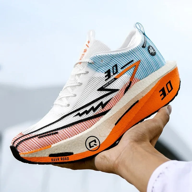 Tênis de Corrida Masculino com Placa de Carbono e Amortecimento Antiderrapante