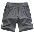 Short Masculino Esportivo Ice Silk Leve e Respirável para Corrida, Academia, Basquete e Uso Casual