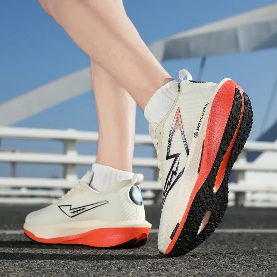 Tênis Profissional de Corrida com Placa de Carbono para Alta Performance