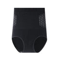 Calcinha Modeladora Cintura Alta Sem Costura com Compressão Abdominal e Efeito Redutor