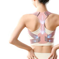 Corretor de Postura Ajustável Respirável para Coluna, Costas e Ombros com Suporte Ergonômico