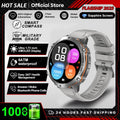 Smartwatch  RELOGIO Militar TANK X3 AMOLED GPS 5ATM com Chamadas Bluetooth