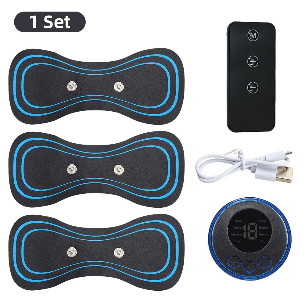 Massageador Cervical EMS Elétrico para Pescoço com Estimulação Muscular