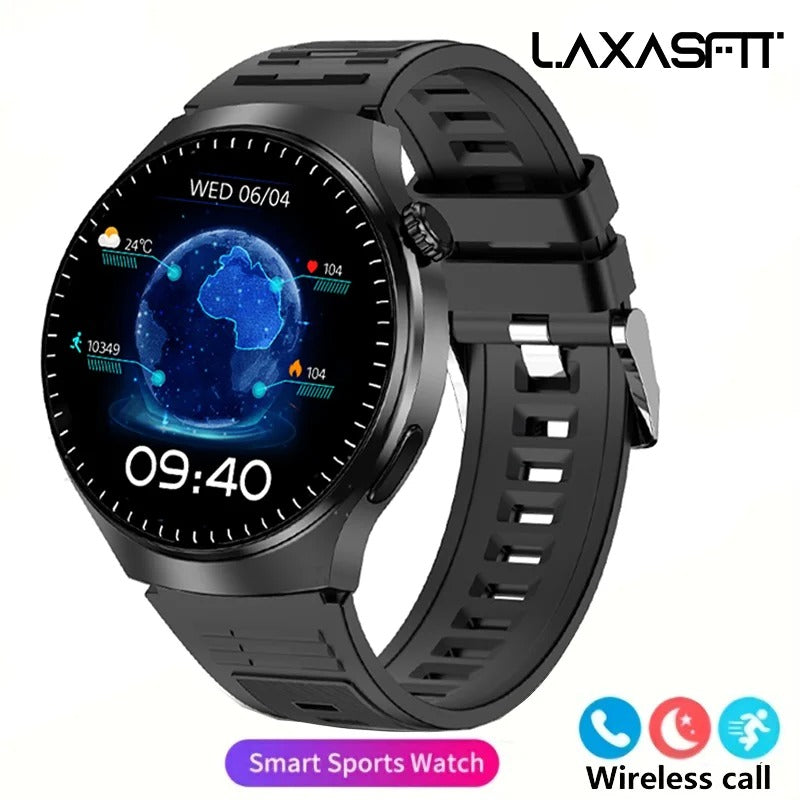 Smartwatch Masculino G.L Wear com Tela HD, Chamadas Bluetooth e Monitoramento Completo de Saúde